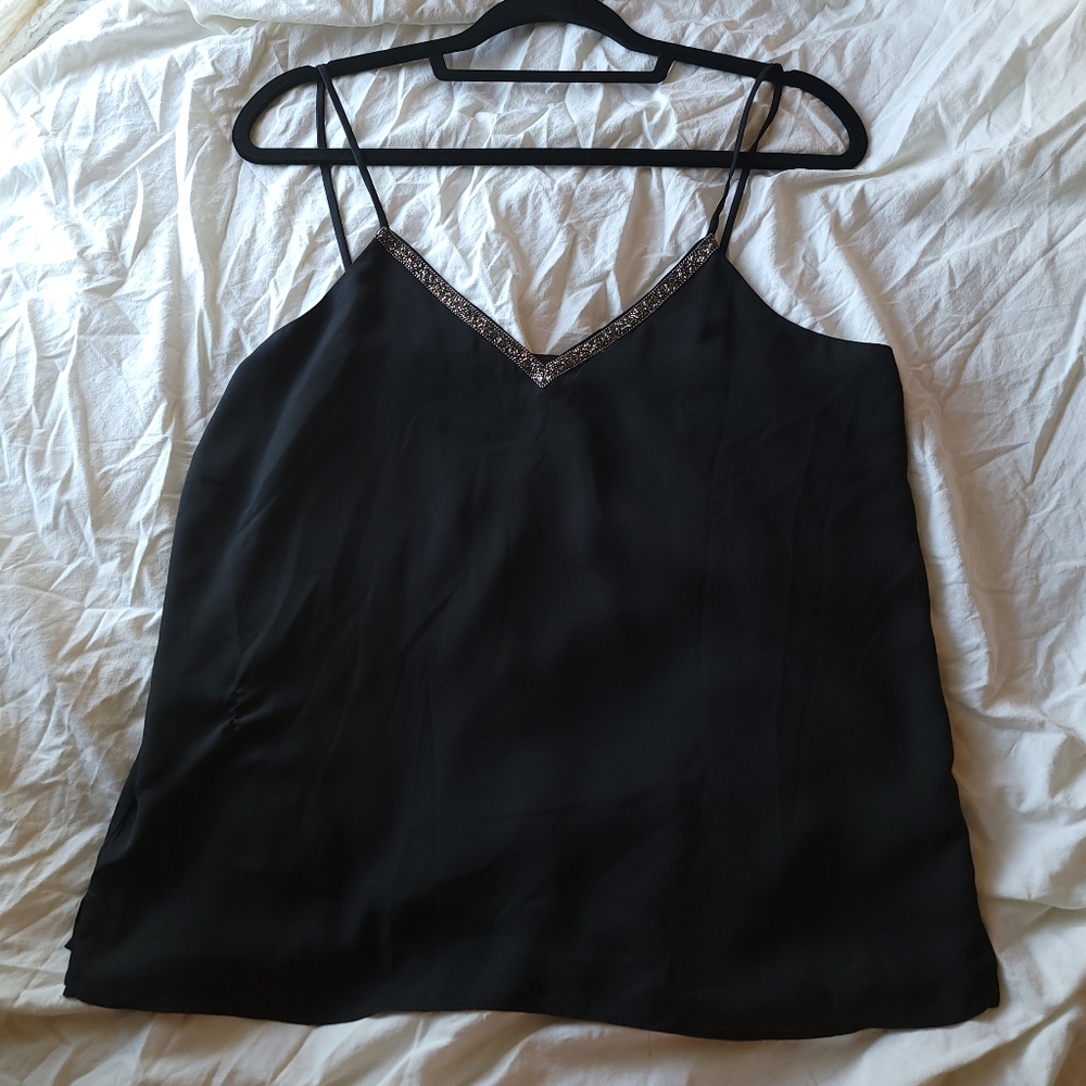 Maurice spaghetti strap dressy tank size M